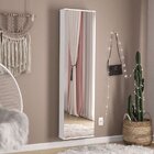 Penteadeira Armário Porta-joias Com Espelho Suspenso Dubai Ye