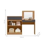 Penteadeira Ava Nature/titanium