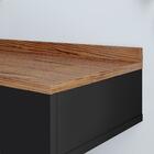 Penteadeira Bancada Suspensa Moderna Gloss 1 Gaveta Puxador C