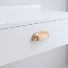 Penteadeira Bancada Suspensa Pequena Gloss Gaveta Organizador