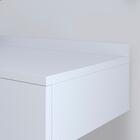 Penteadeira Bancada Suspensa Pequena Gloss Gaveta Organizador