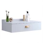 Penteadeira Bancada Suspensa Pequena Gloss Gaveta Organizador