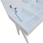 Penteadeira Bella Tampo Basculante E Divisórias Branco