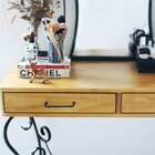 Penteadeira Bibelô - Preto / Mel