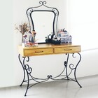 Penteadeira Bibelô - Preto / Mel