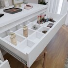 Penteadeira Camarim 100% Mdf 5 Gavetas Munique Branco