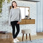 Penteadeira Camarim 100% Mdf Com Espelho E Led Onix Ypê