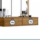 Penteadeira Camarim 100% Mdf Com Espelho E Led Onix Ypê