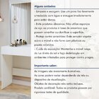 Penteadeira Camarim 100% Mdf Londres New Branco Acetinado