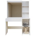 Penteadeira Camarim 100% Mdf Londres New Branco Acetinado