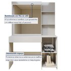 Penteadeira Camarim 100% Mdf Londres New Off White