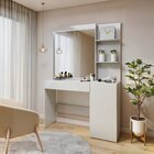 Penteadeira Camarim 100% Mdf Londres New Off White