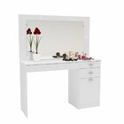 Penteadeira Camarim 1 Porta 3 Gavetas Com 4 Lâmpadas Led Join