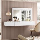 Penteadeira Camarim 2 Gavetas Com Espelho Mimo Espresso Móveis