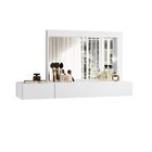 Penteadeira Camarim 2 Gavetas Com Espelho Mimo Espresso Móveis