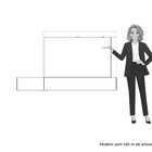 Penteadeira Camarim 2 Gavetas Com Espelho Mimo Espresso Móveis