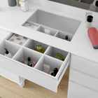 Penteadeira Camarim 5 Gavetas 2 Portas Com Tomada E Led Mdf P