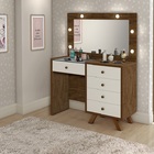 Penteadeira Camarim 5 Gavetas Estilo Classico Europeu Luxo