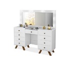 Penteadeira Camarim 9 Gavetas Estilo Retro Das Blogueiras Luxo