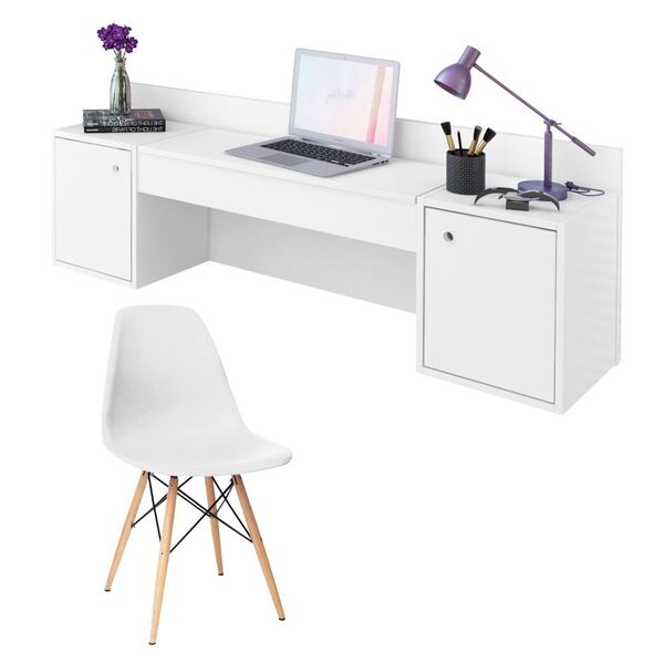 Penteadeira Camarim Atração Com Cadeira Charles - Albatroz -