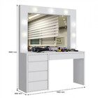 Penteadeira Camarim Berlim New Mavaular Branco