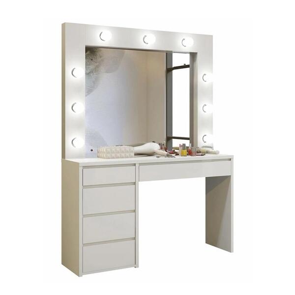 Penteadeira Camarim Berlim New Mavaular Off White