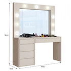 Penteadeira Camarim Berlim New Mavaular Off White