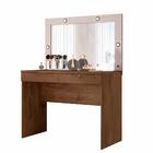 Penteadeira Camarim Capricho Jcm Movelaria Cacau Off White