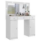 Penteadeira Camarim Carisma 5950 Branco Demobile