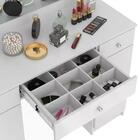 Penteadeira Camarim Carisma 5950 Branco Demobile