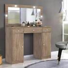 Penteadeira Camarim Carisma 5950 Nogal Touch Demobile