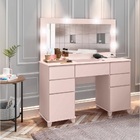 Penteadeira Camarim Clean Rosê – Potente Móveis