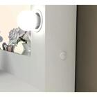 Penteadeira Camarim Com Banco Puff Pe2001 Pu2052 Tecno Mobili