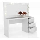 Penteadeira Camarim Com Banco Puff Pe2001 Pu2052 Tecno Mobili