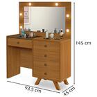 Penteadeira Camarim Com Espelho 00809101 Lpa