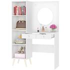 Penteadeira Camarim Com Espelho 105 Cm Pc18 Fell
