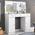 Penteadeira Camarim Com Espelho 2 Portas 3 Gavetas Carisma D0