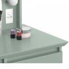 Penteadeira Camarim Com Espelho 5 Gavetas Strass Patrimar Móv