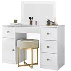 Penteadeira Camarim Com Espelho 9904 Moval