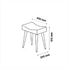 Penteadeira Camarim Com Espelho E Cadeira 5 Gavetas Strass Ve