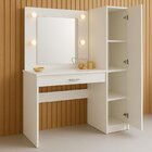 Penteadeira Camarim Com Espelho E Iluminação 1 Porta E 1 Gave