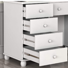 Penteadeira Camarim Com Espelho E Led 9 Gavetas