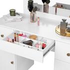 Penteadeira Camarim Com Espelho E Led Branco Buema Shop Jm