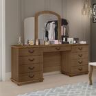 Penteadeira Camarim Com Espelho E Porta Joias 100% Mdf Berlim