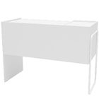 Penteadeira Camarim Com Espelho E Tampo Dobrável 2 Gavetas Co