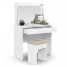 Penteadeira Camarim Com Espelho Led Yasmim Patrimar Móveis Br