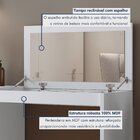 Penteadeira Camarim Com Espelho Mdf 4 Gavetas Afrodite Branco