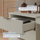 Penteadeira Camarim Com Espelho Mdf 4 Gavetas Afrodite Off Wh