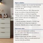 Penteadeira Camarim Com Espelho Mdf 4 Gavetas Afrodite Off Wh