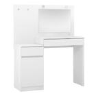 Penteadeira Camarim Com Espelho Rosalina Branco